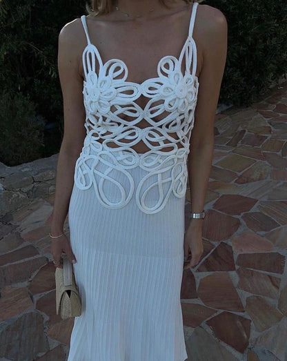 Sexy Knit Maxi Dress