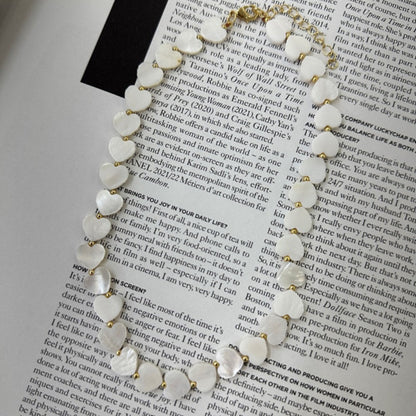 Women's Vintage Love Shell Necklace