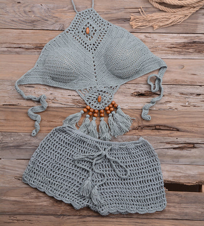 Anissa Crochet Bikini Set