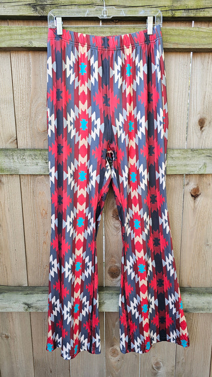 Sedona Aztec Flare Pants