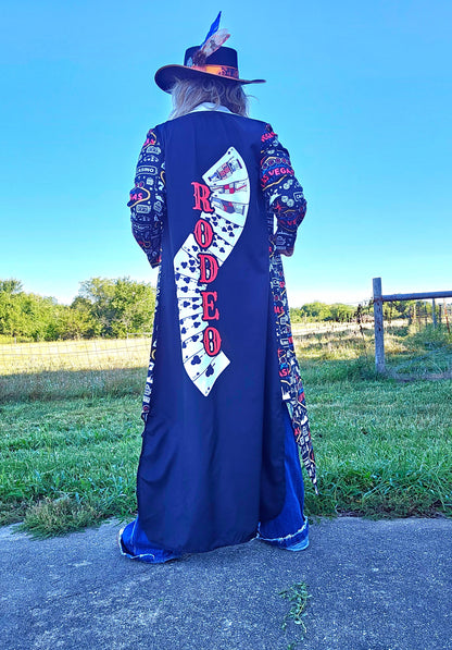 Rodeo Vegas Women's Western Duster Dress