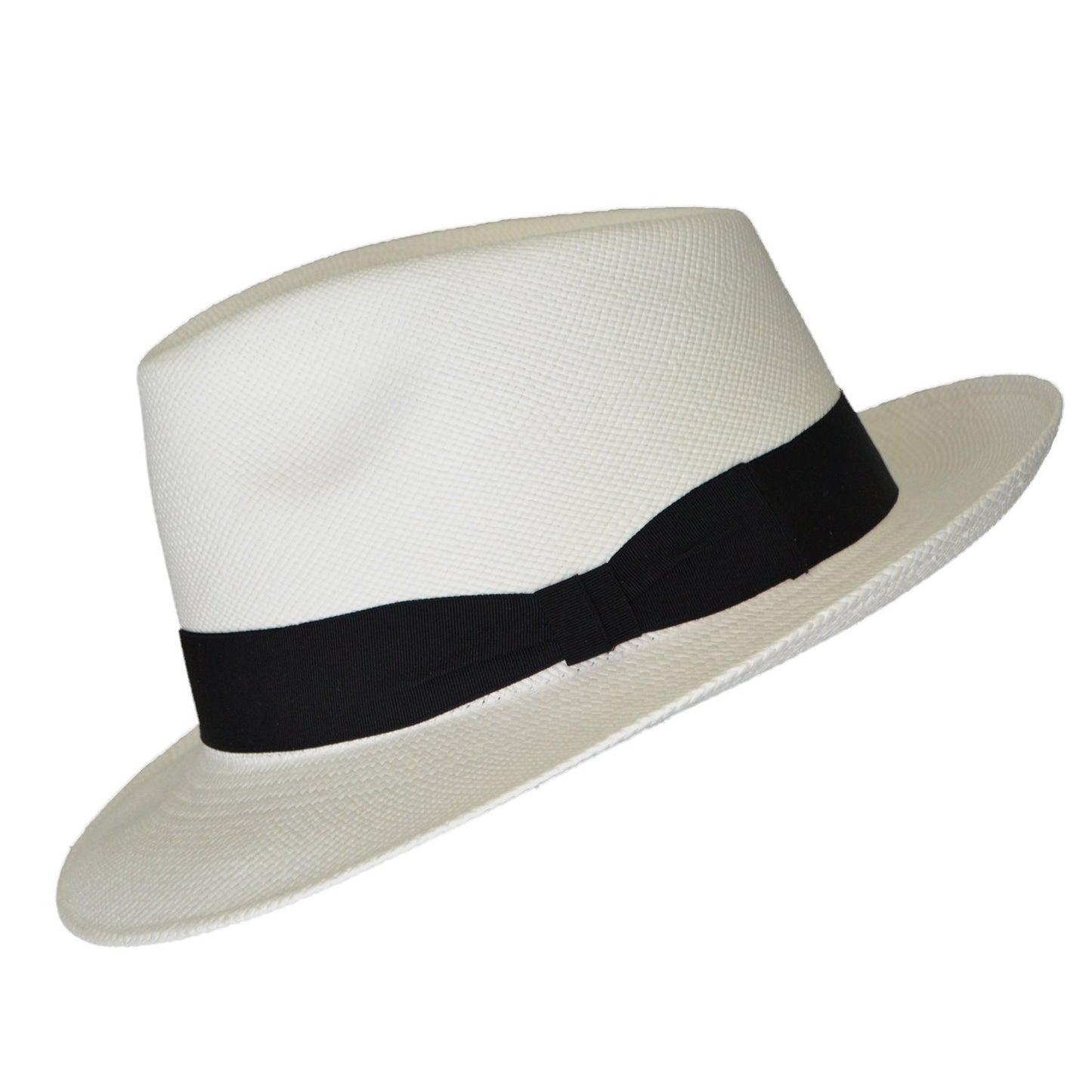 Advanced Original Panama Hat-White Straw | Brisa Weave-Handwoven in Ecuador(HatBox Included)-Fedora