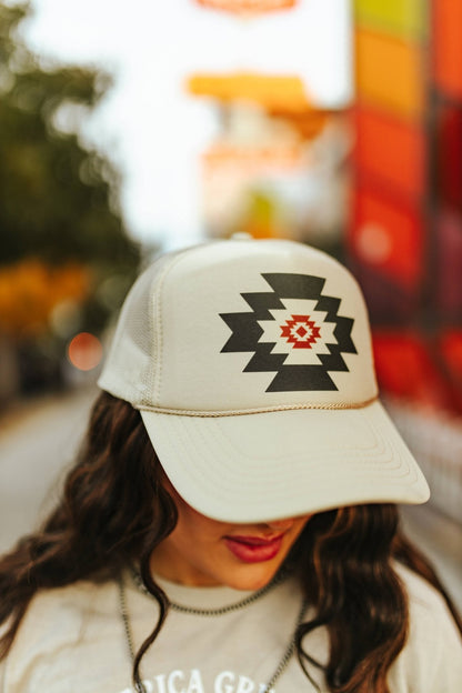 Simple Aztec Trucker Hat