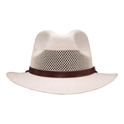 Milan - Mens Straw Fedora Hat