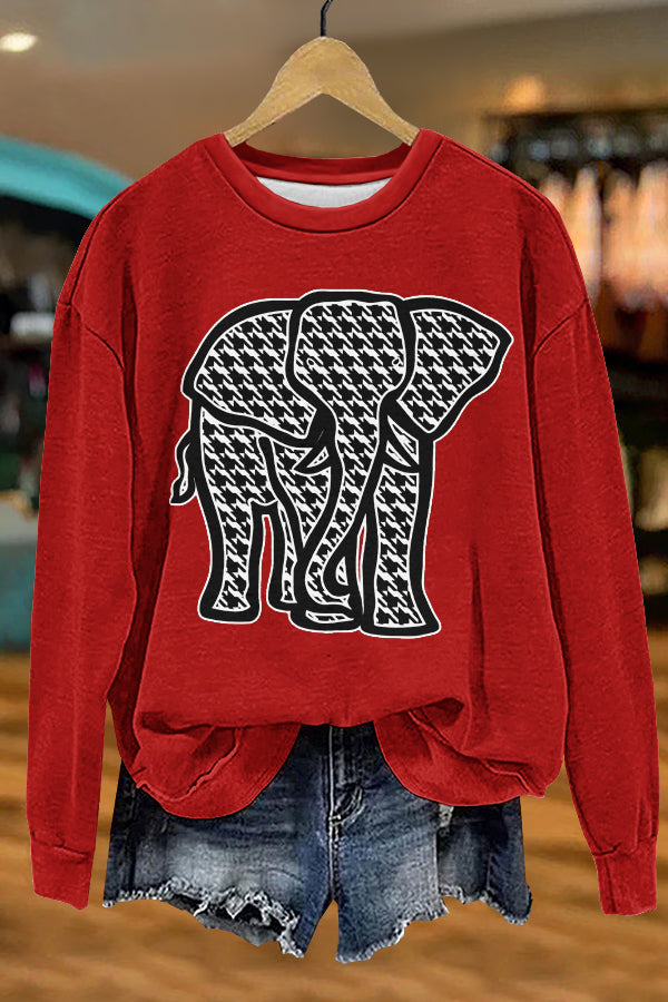 Gameday Alabama Print Sweatshirt