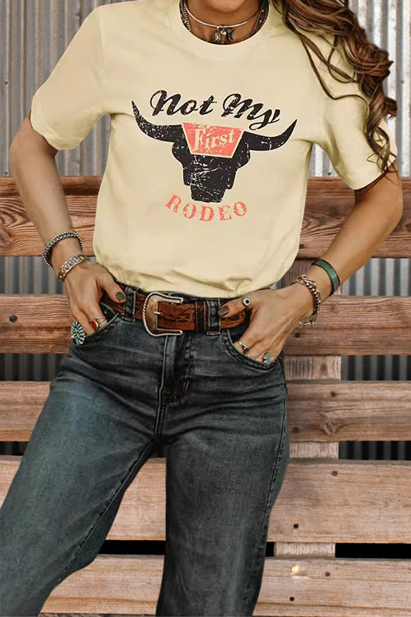 Casual Cowboy Rodeo T-shirt