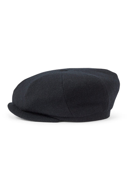 Tremelo Black Bakerboy Cap