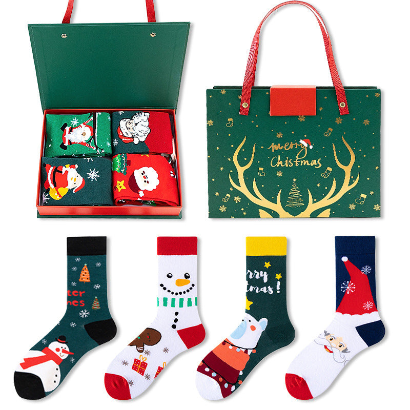 Christmas Gift Socks Gift Box