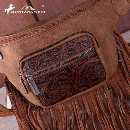 Montana West Fringe Belt Bag