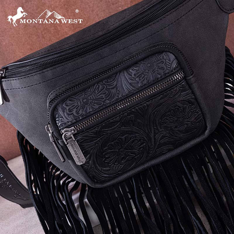 Montana West Fringe Belt Bag