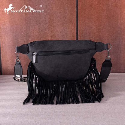 Montana West Fringe Belt Bag