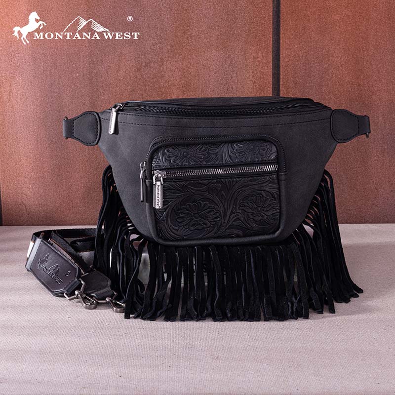 Montana West Fringe Belt Bag