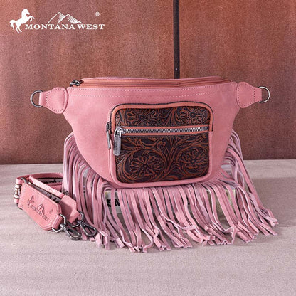 Montana West Fringe Belt Bag