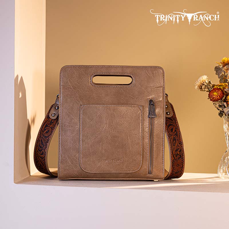 Trinity Ranch Hair-On Cowhide Crossbody Bag