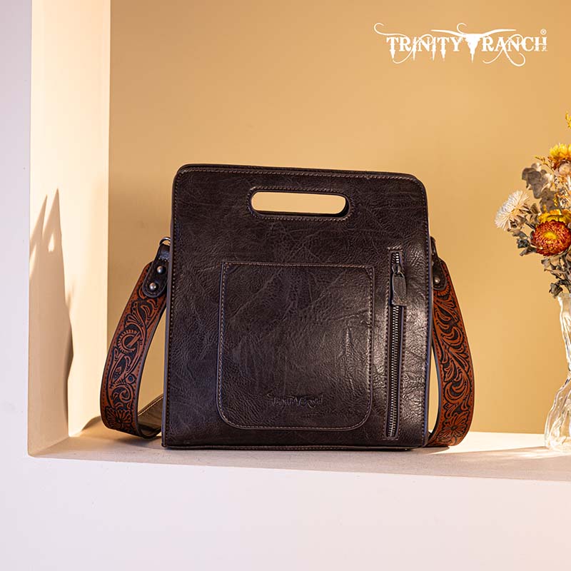 Trinity Ranch Hair-On Cowhide Crossbody Bag