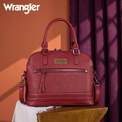 Wrangler Dome Satchel Crossbody Bag