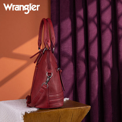 Wrangler Dome Satchel Crossbody Bag