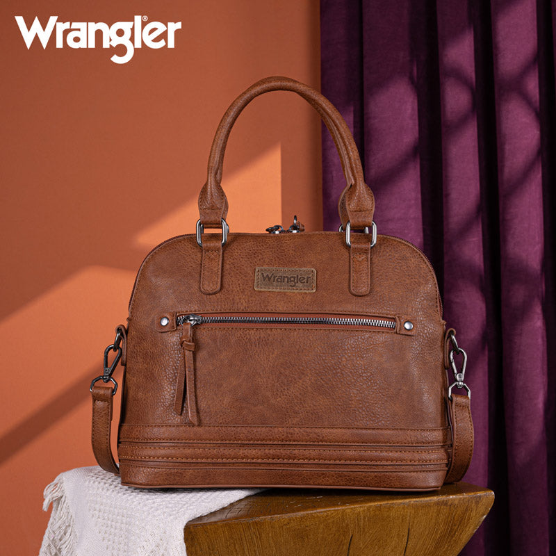 Wrangler Dome Satchel Crossbody Bag