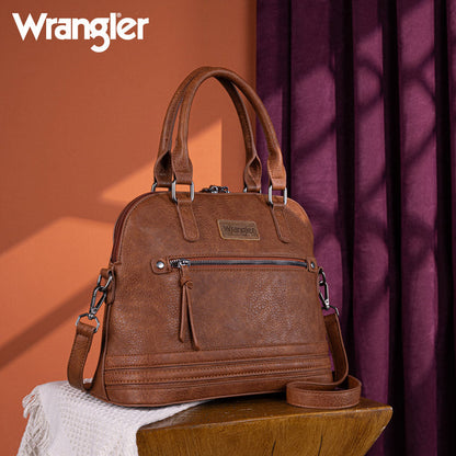 Wrangler Dome Satchel Crossbody Bag