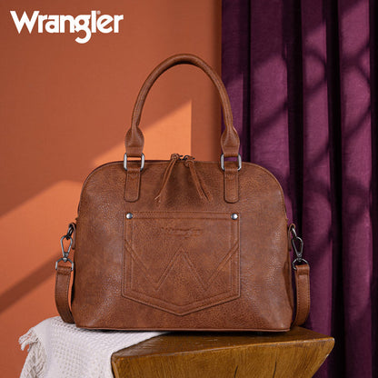 Wrangler Dome Satchel Crossbody Bag