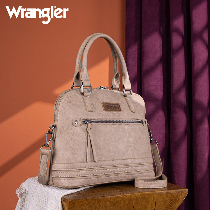 Wrangler Dome Satchel Crossbody Bag