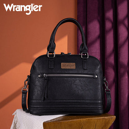 Wrangler Dome Satchel Crossbody Bag