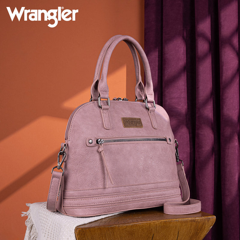 Wrangler Dome Satchel Crossbody Bag