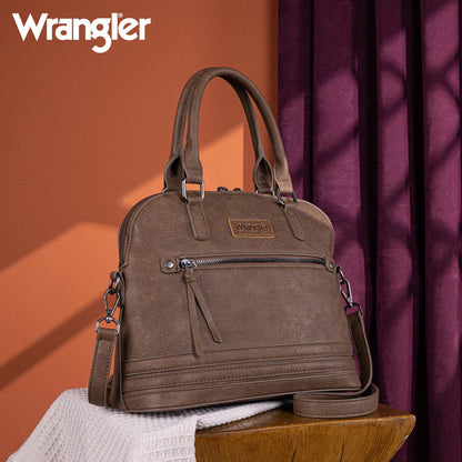 Wrangler Dome Satchel Crossbody Bag