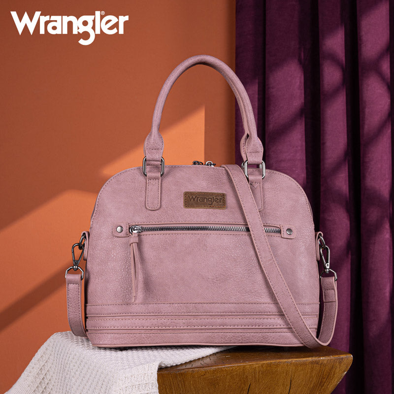 Wrangler Dome Satchel Crossbody Bag