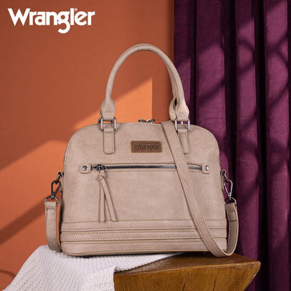 Wrangler Dome Satchel Crossbody Bag