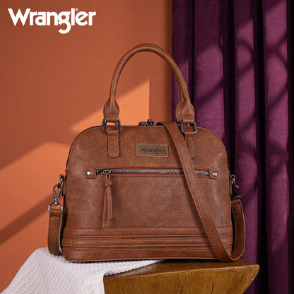 Wrangler Dome Satchel Crossbody Bag