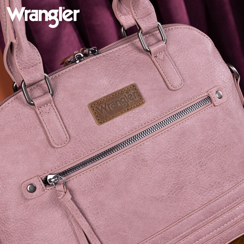 Wrangler Dome Satchel Crossbody Bag