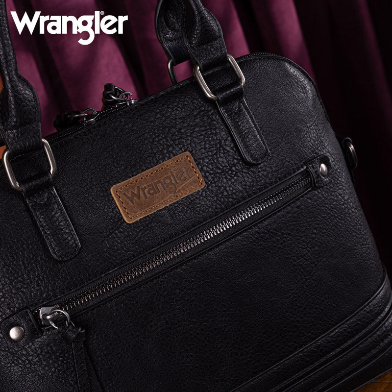 Wrangler Dome Satchel Crossbody Bag