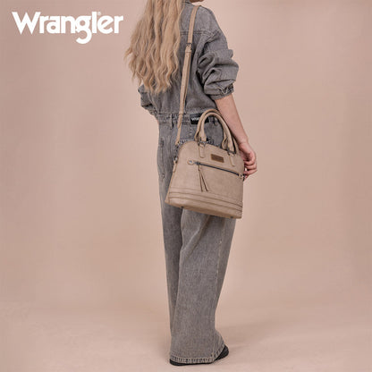 Wrangler Dome Satchel Crossbody Bag