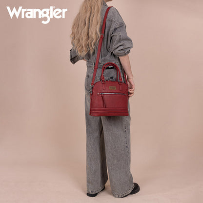 Wrangler Dome Satchel Crossbody Bag