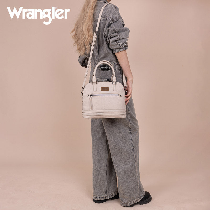 Wrangler Dome Satchel Crossbody Bag