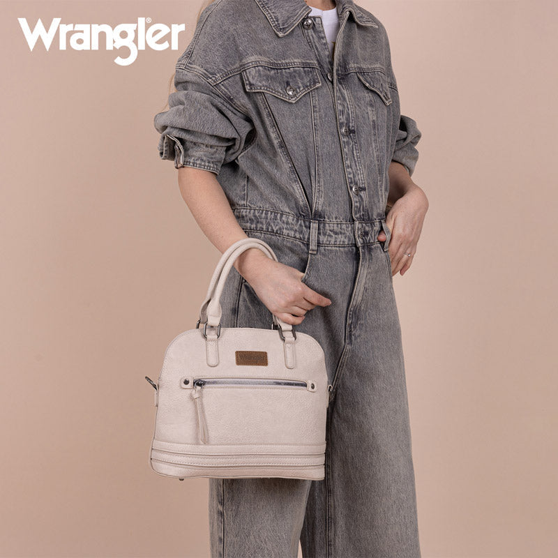 Wrangler Dome Satchel Crossbody Bag