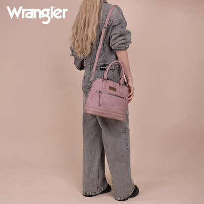 Wrangler Dome Satchel Crossbody Bag