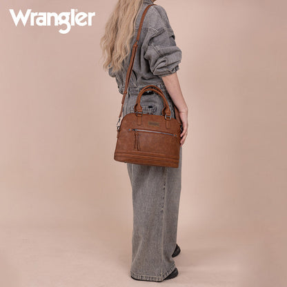 Wrangler Dome Satchel Crossbody Bag