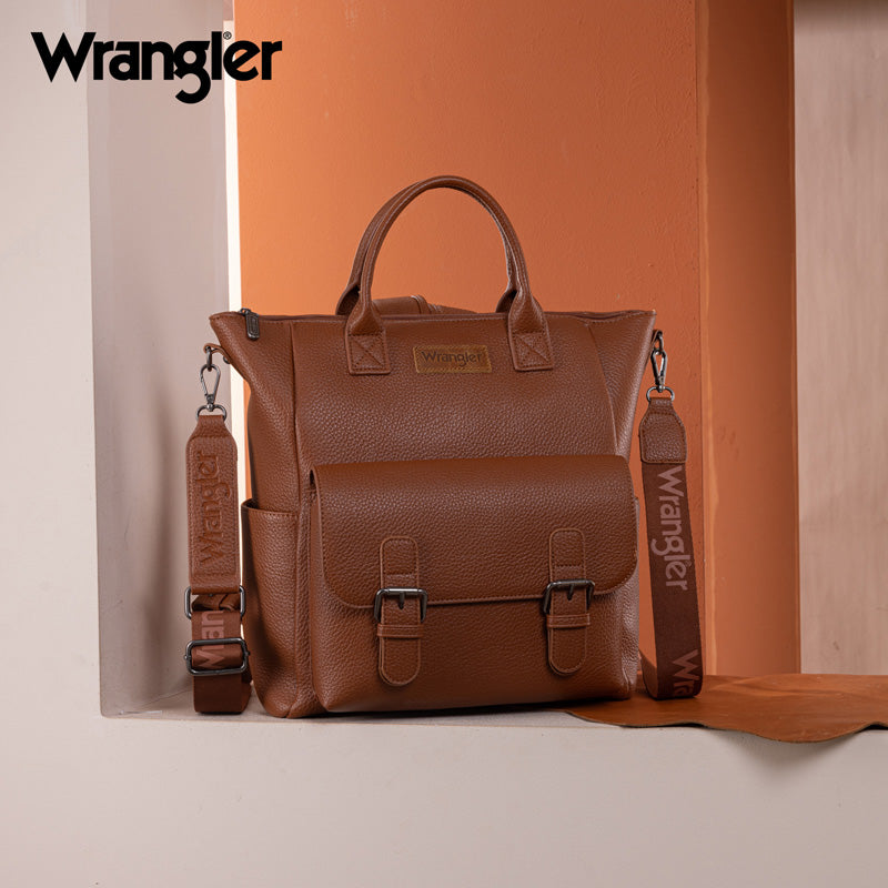 Wrangler Convertible Grain Backpack/Crossbody Bag