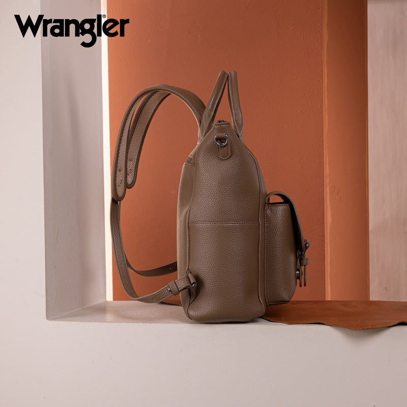 Wrangler Convertible Grain Backpack/Crossbody Bag