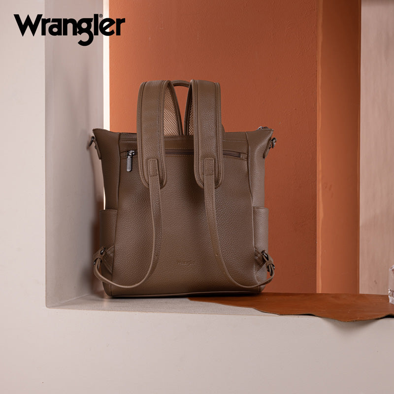 Wrangler Convertible Grain Backpack/Crossbody Bag