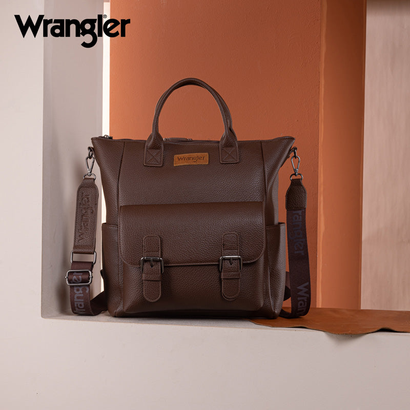 Wrangler Convertible Grain Backpack/Crossbody Bag