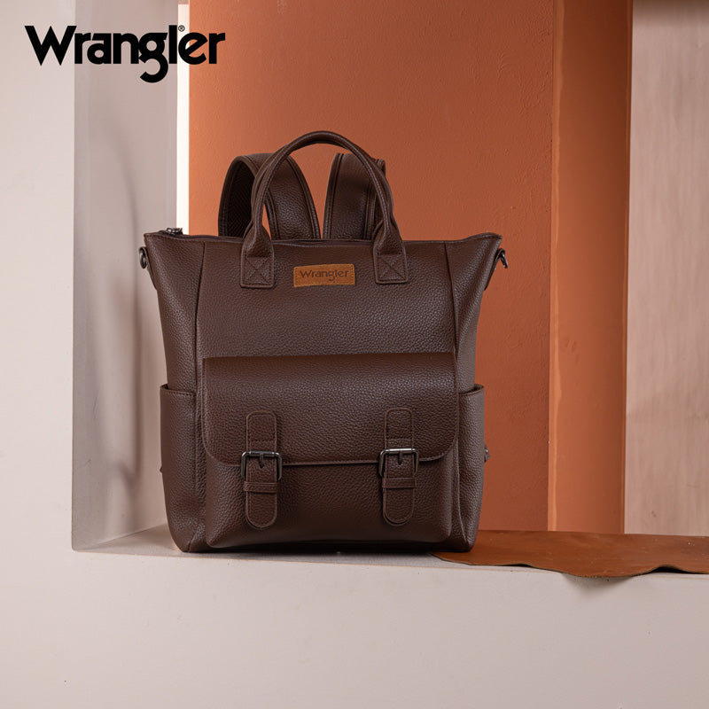 Wrangler Convertible Grain Backpack/Crossbody Bag