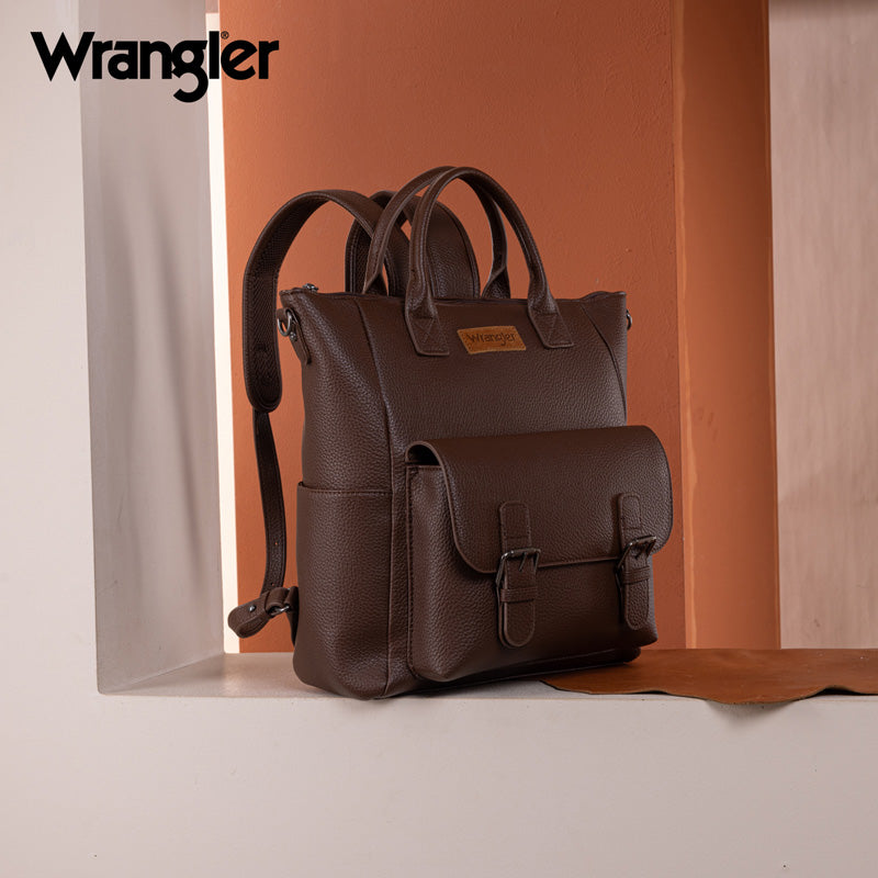 Wrangler Convertible Grain Backpack/Crossbody Bag