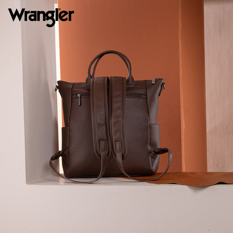 Wrangler Convertible Grain Backpack/Crossbody Bag