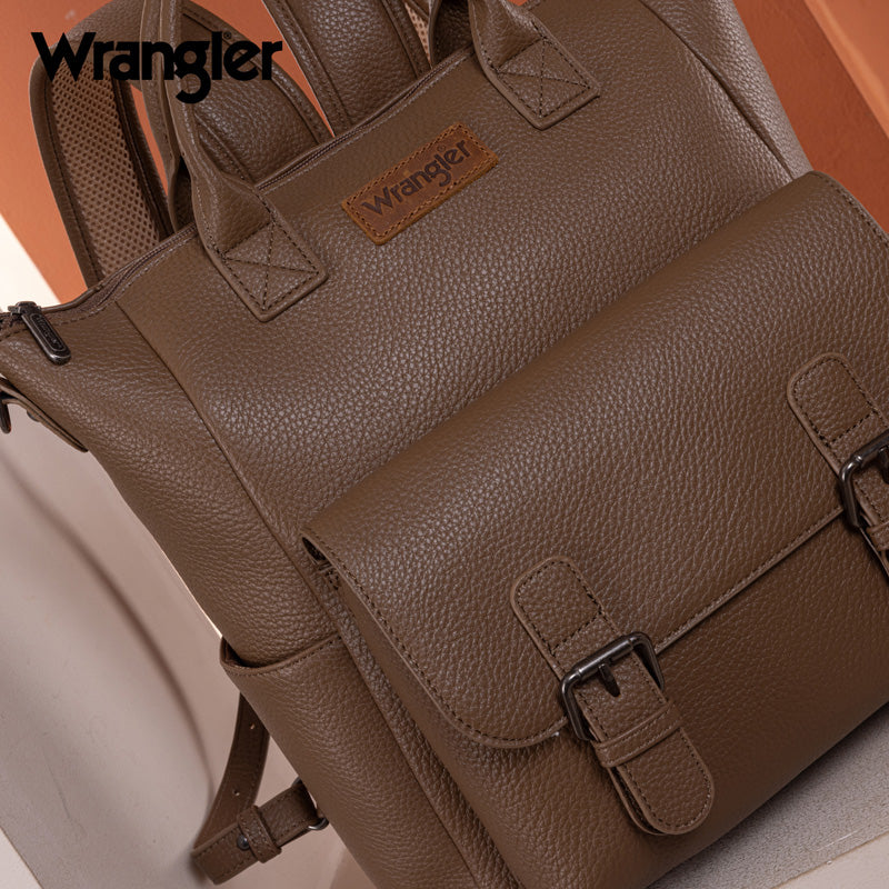 Wrangler Convertible Grain Backpack/Crossbody Bag