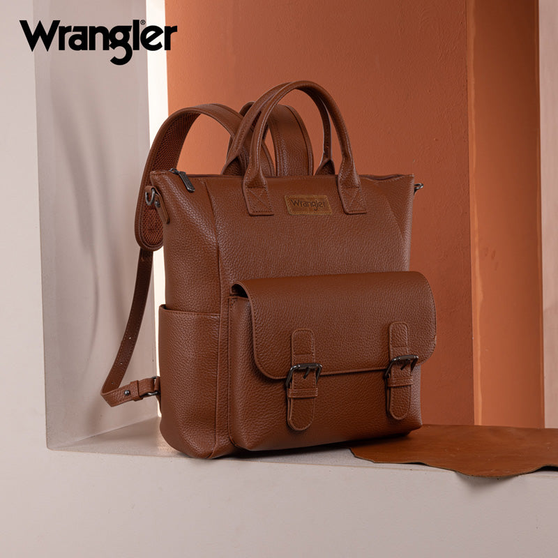 Wrangler Convertible Grain Backpack/Crossbody Bag