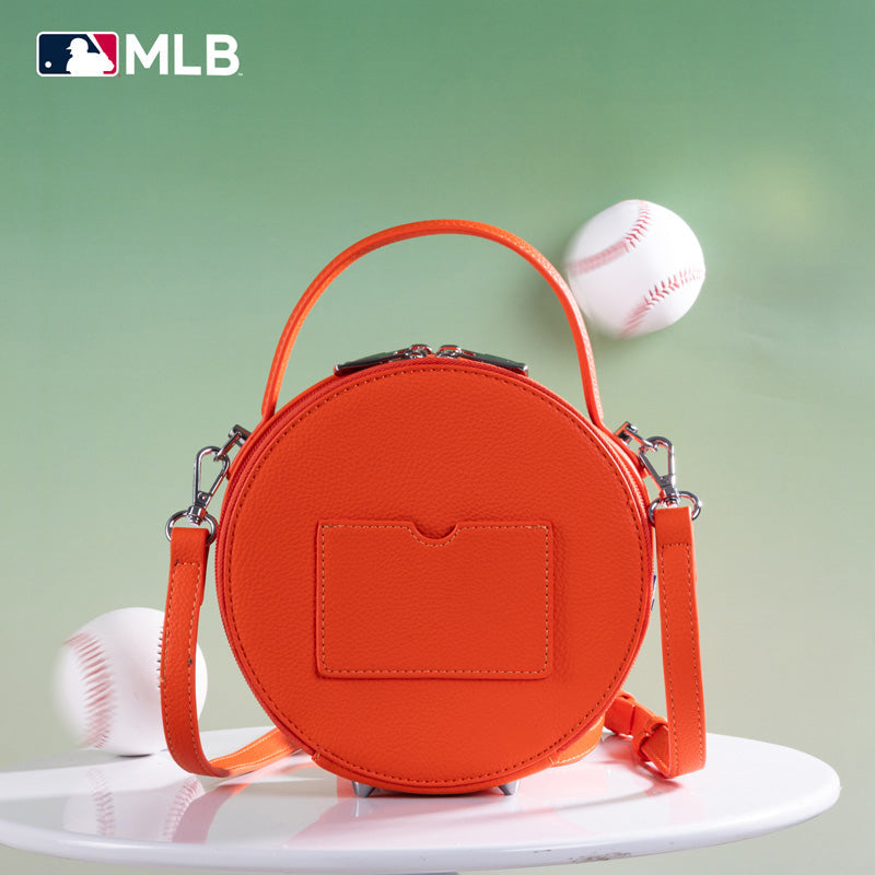 MLB San Francisco Giants Leather Circle Crossbody Bag