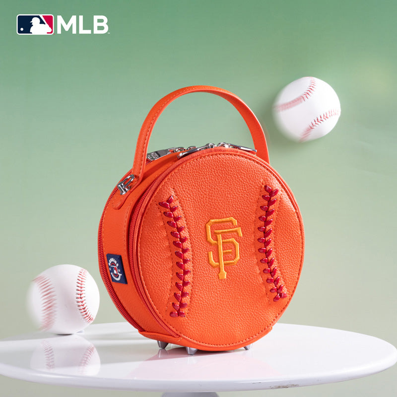 MLB San Francisco Giants Leather Circle Crossbody Bag